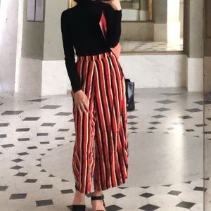 princess polly striped wide leg pant